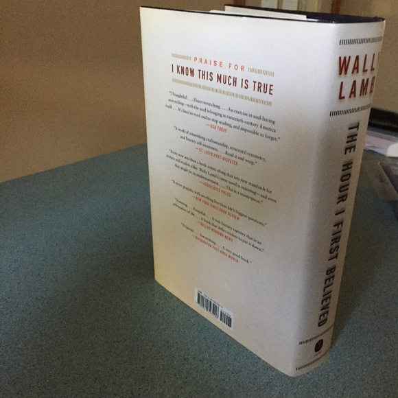 FIRST EDITION THE HOUR I FIRST BELIEVED AUTHOR SIGNED WALLY LAMB BOOK - Picture 5 of 5